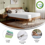 Green Tea Cooling Gel 4-Layer Memory Foam Mattress 25.4cm