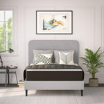 Hybrid Pocket Spring Mattress 25.4cm CertiPUR-US Foam