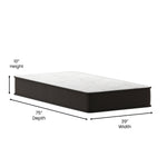 Hybrid Pocket Spring Mattress 25.4cm CertiPUR-US Foam