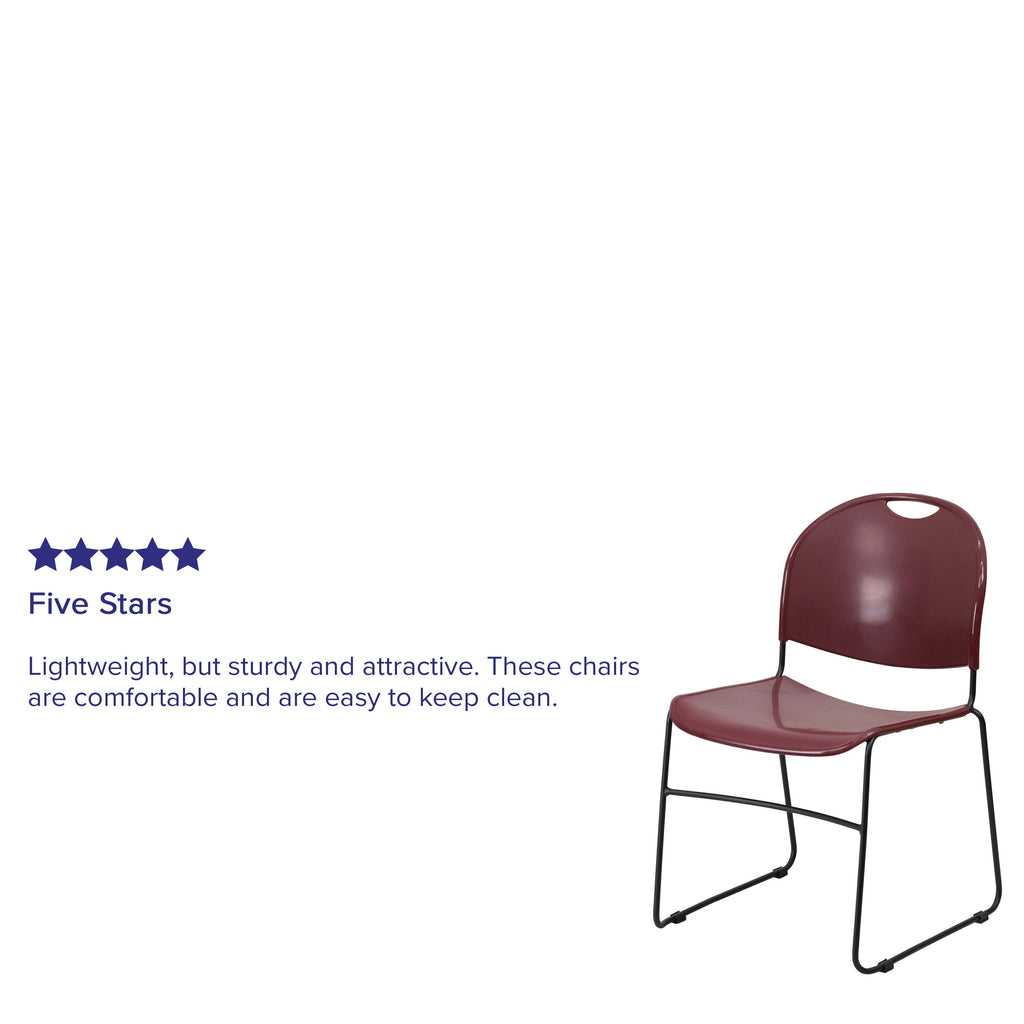 FLASH HERCULES Series Ultra-Compact Stack Chair 400 kg Capacity