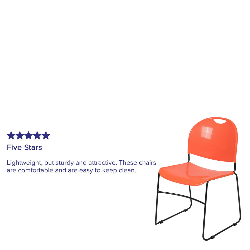 FLASH HERCULES Series Ultra-Compact Stack Chair 400 kg Capacity