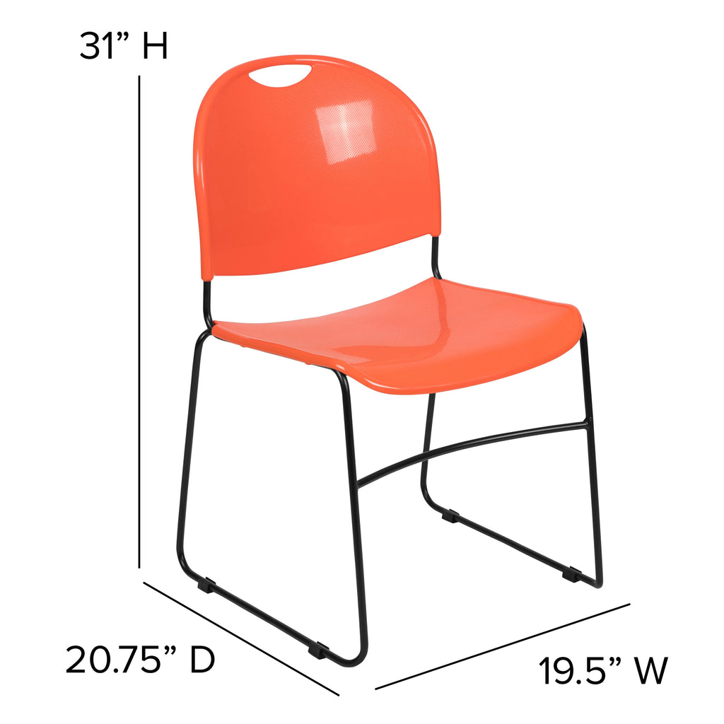 FLASH HERCULES Series Ultra-Compact Stack Chair 400 kg Capacity