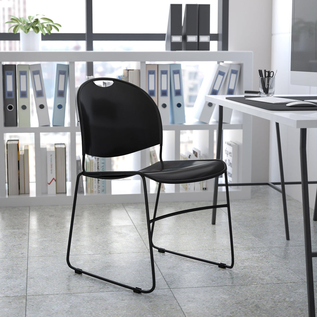 FLASH HERCULES Series Ultra-Compact Stack Chair 400 kg Capacity
