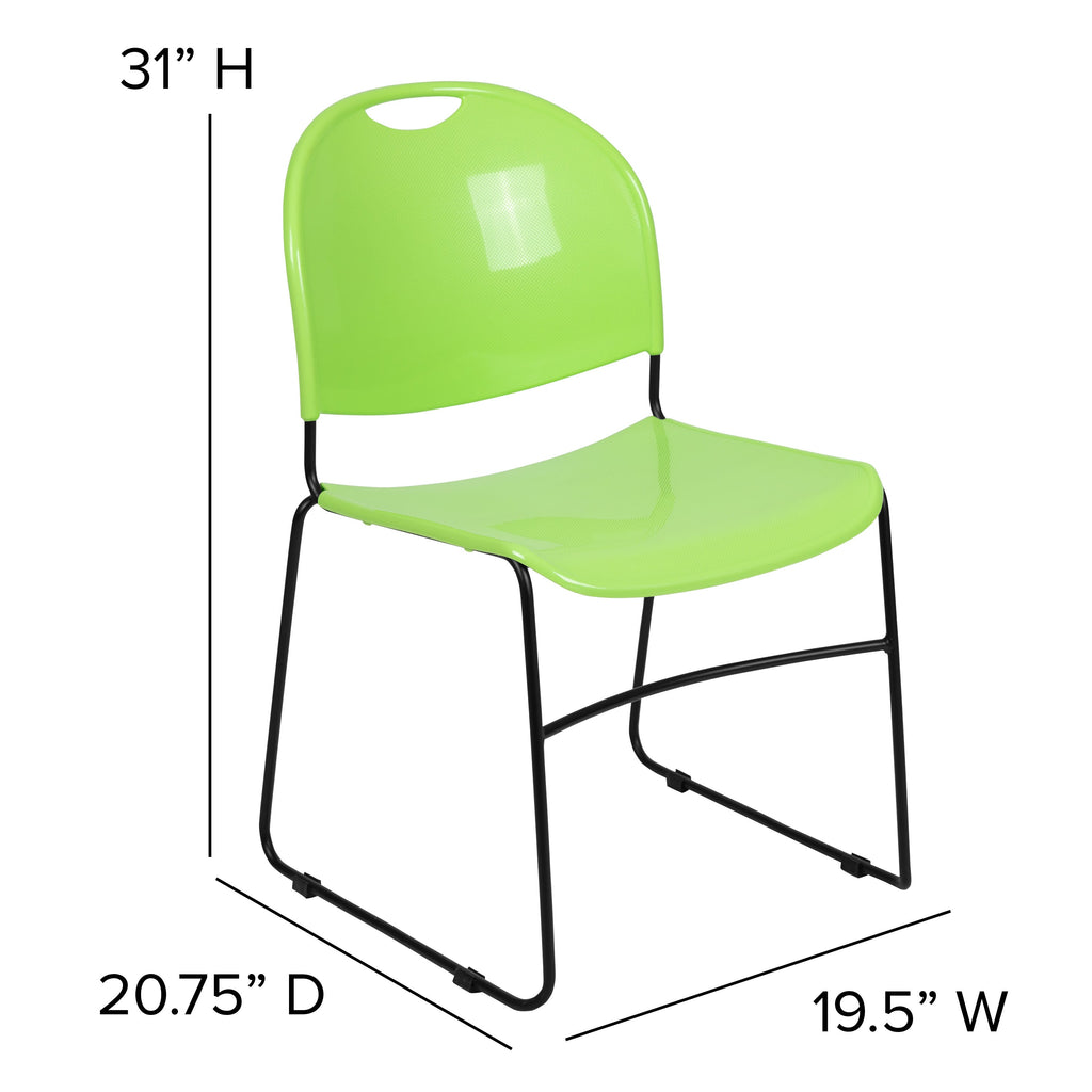 FLASH HERCULES Series Ultra-Compact Stack Chair 400 kg Capacity