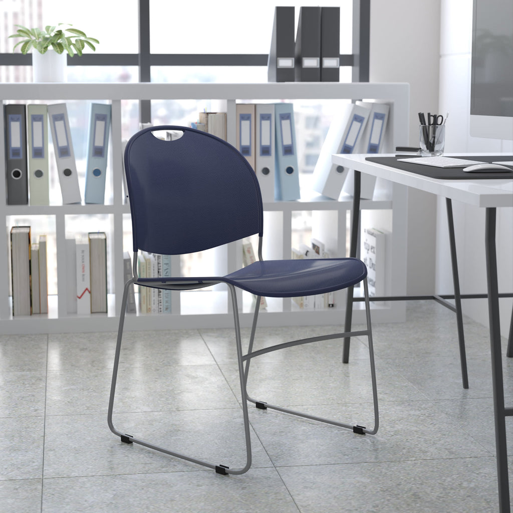 FLASH HERCULES Series Ultra-Compact Stack Chair 400 kg Capacity
