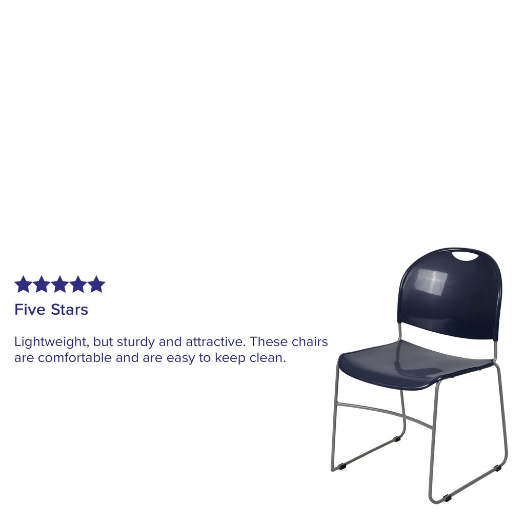 FLASH HERCULES Series Ultra-Compact Stack Chair 400 kg Capacity