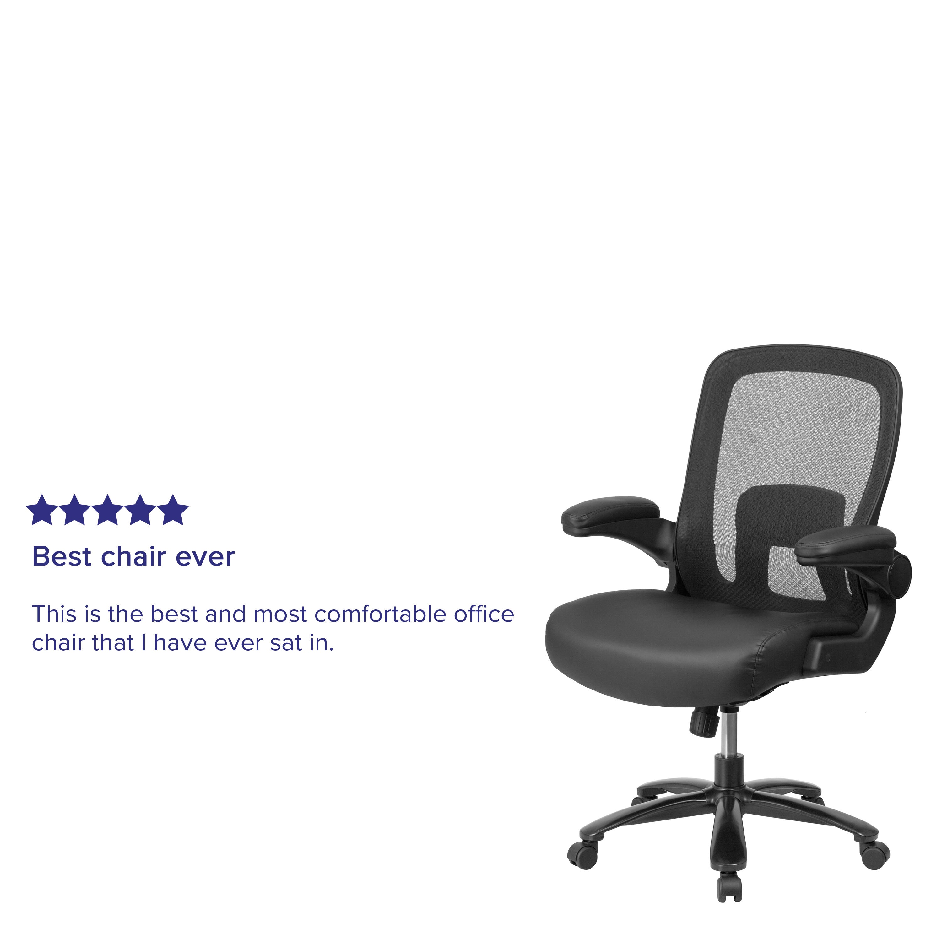 FLASH HERCULES Series Big & Tall Mesh Executive Swivel Ergonomic Office Chair