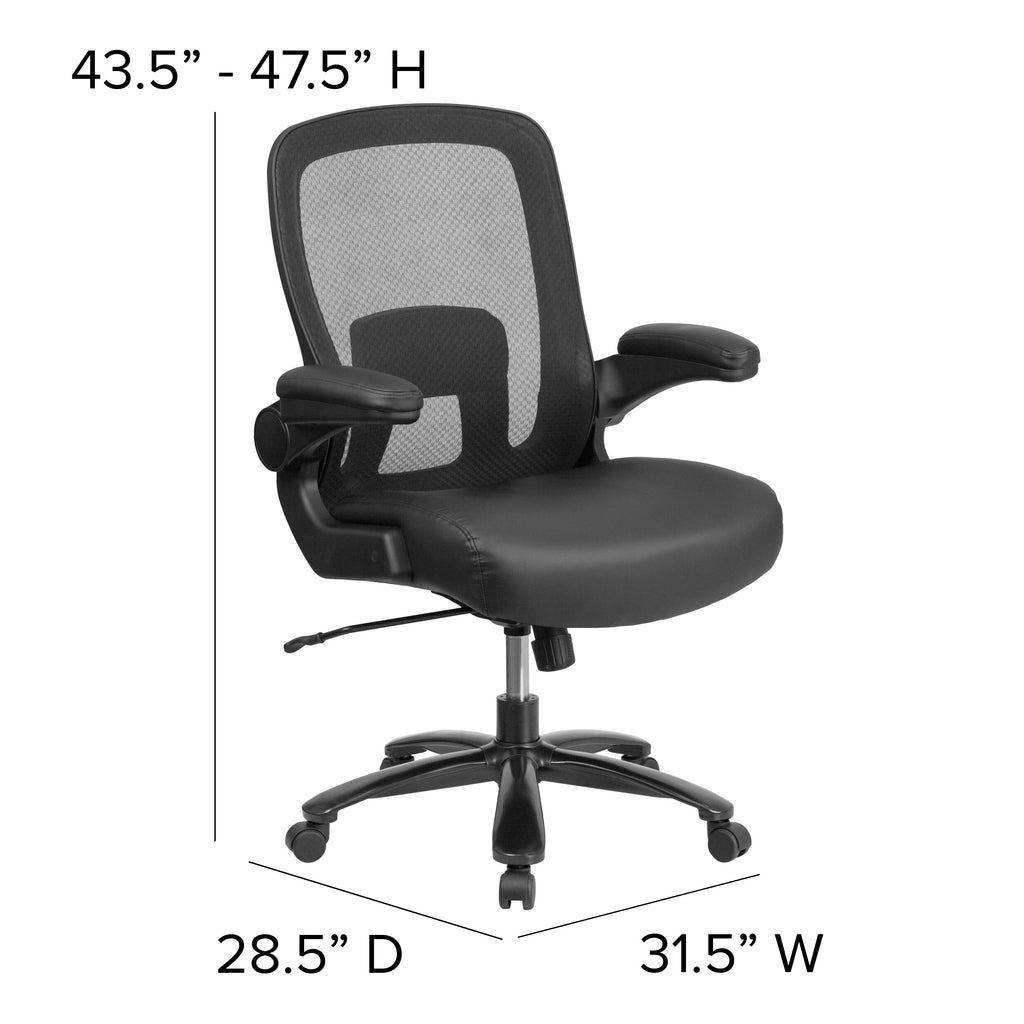 FLASH HERCULES Series Big & Tall Mesh Executive Swivel Ergonomic Office Chair